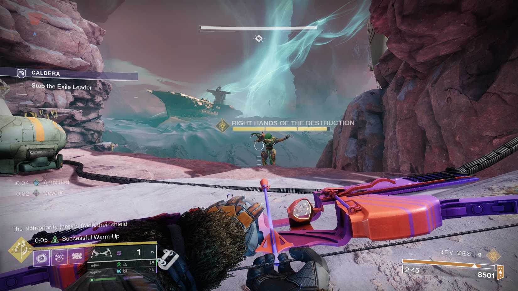 D2 Caldera Boss Fight