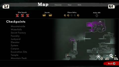 Shinobi: Art of Vengeance The Mountain Ankou Rift location