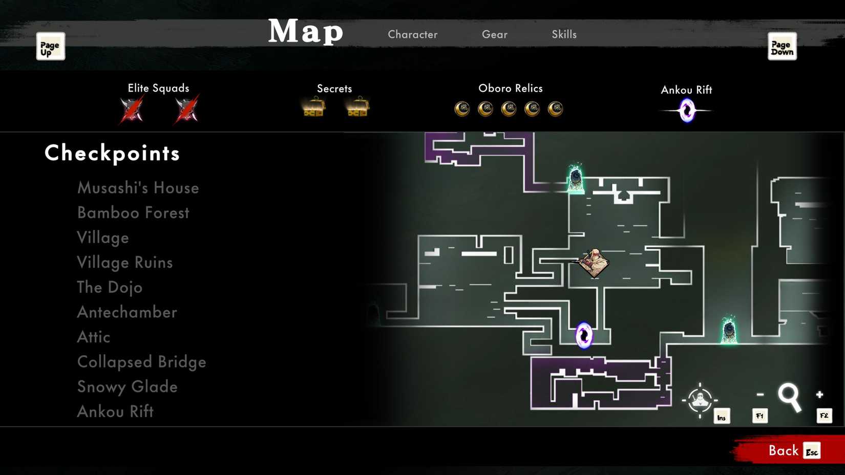 Shinobi: Art of Vengeance Oboro Village Ankou Rift location