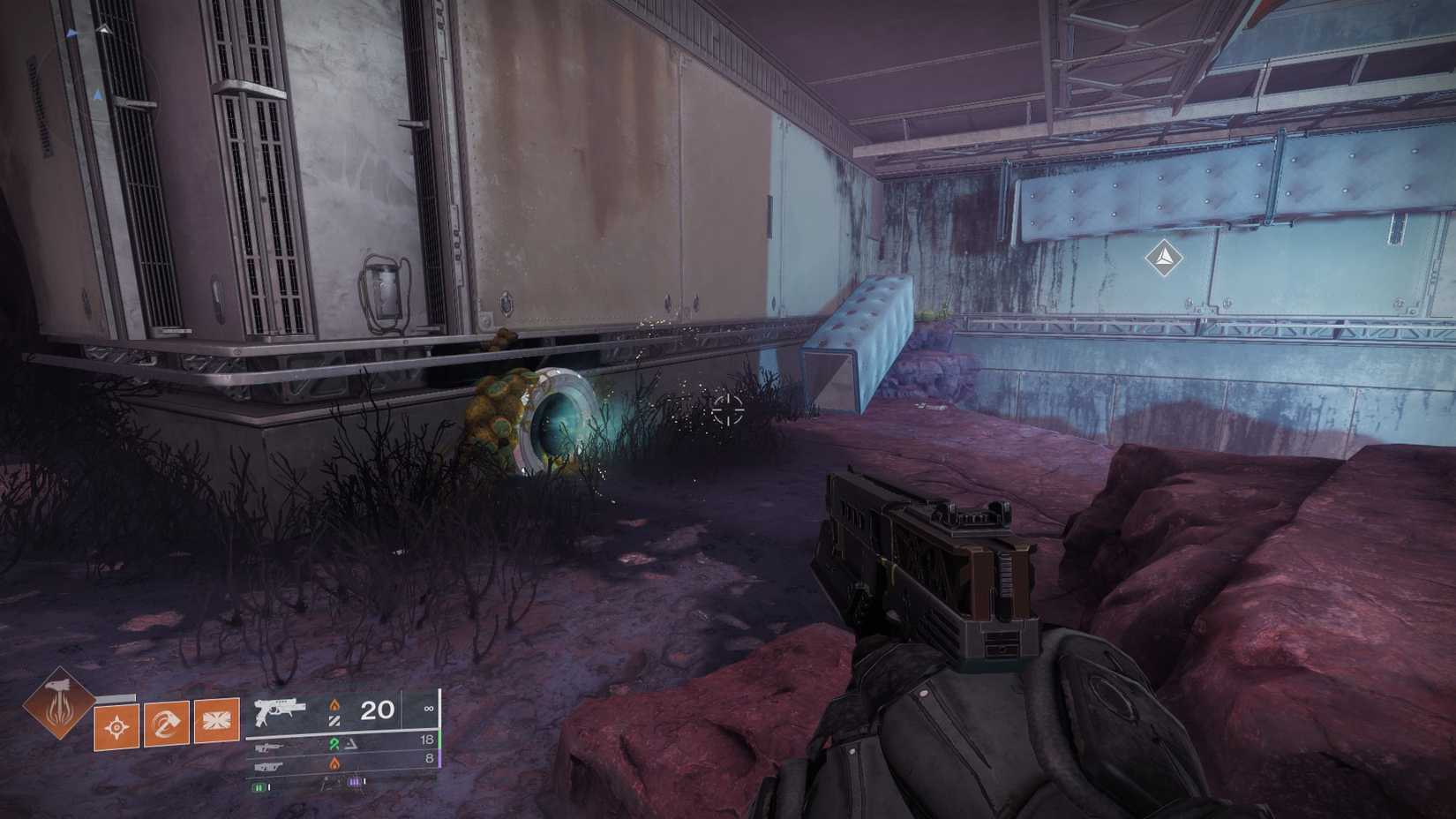 Destiny 2 Graviton Spike Intrinsic 1 tunnel location