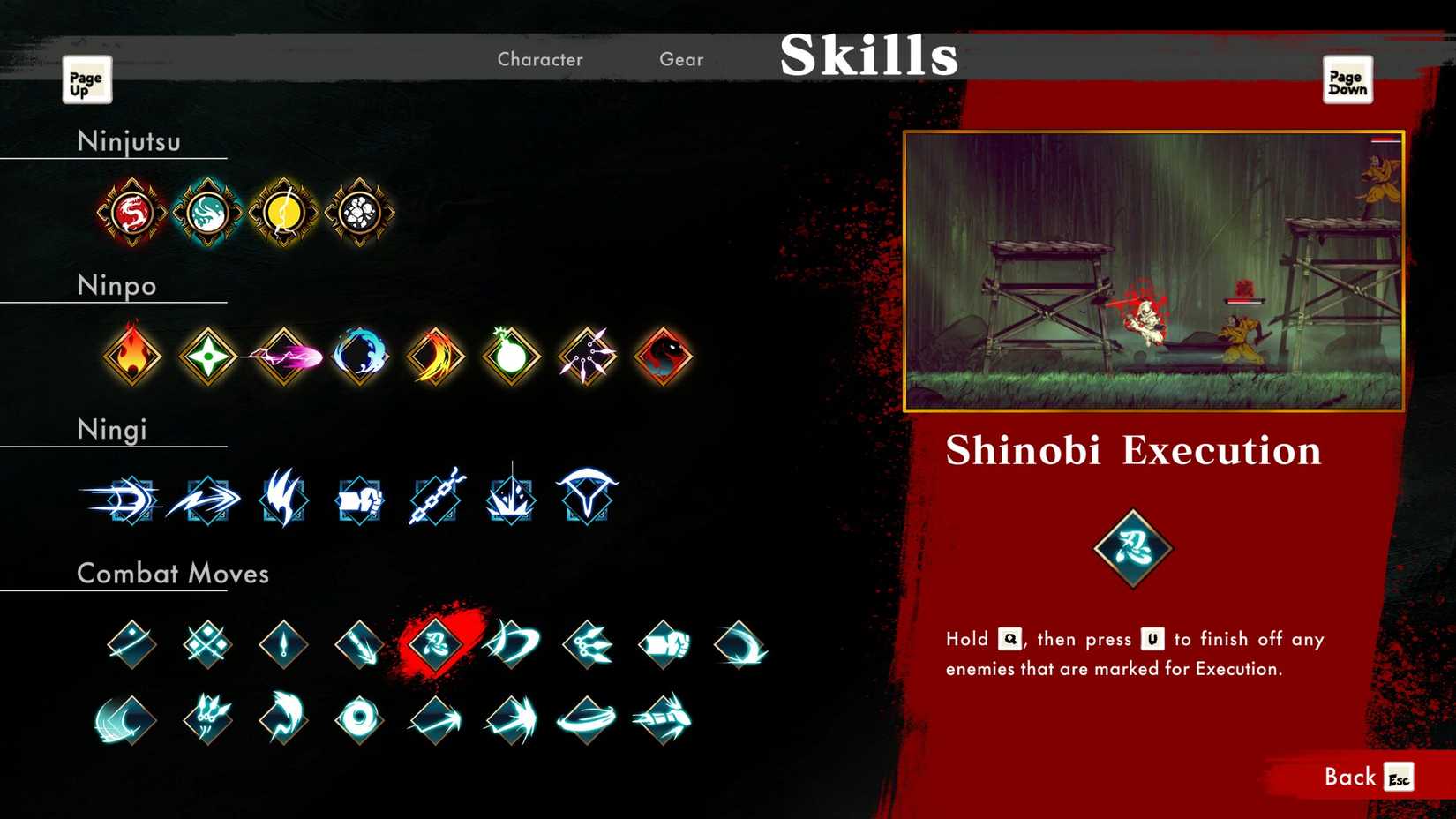 Shinobi: Art of Vengeance Shinobi Execution