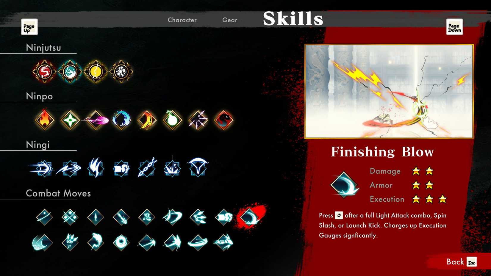 Shinobi: Art of Vengeance Finishing Blow