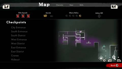 Shinobi: Art of Vengeance Neo City Ankou Rift location