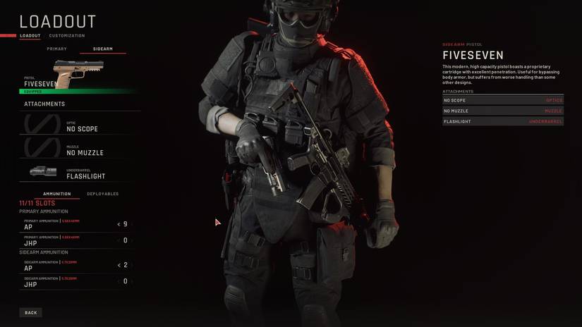 Ready or Not FiveSeven pistol