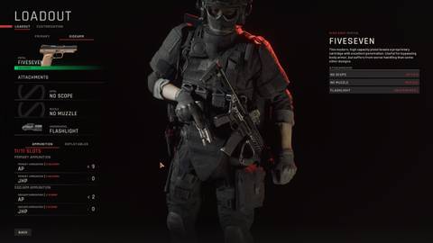 Ready or Not FiveSeven pistol