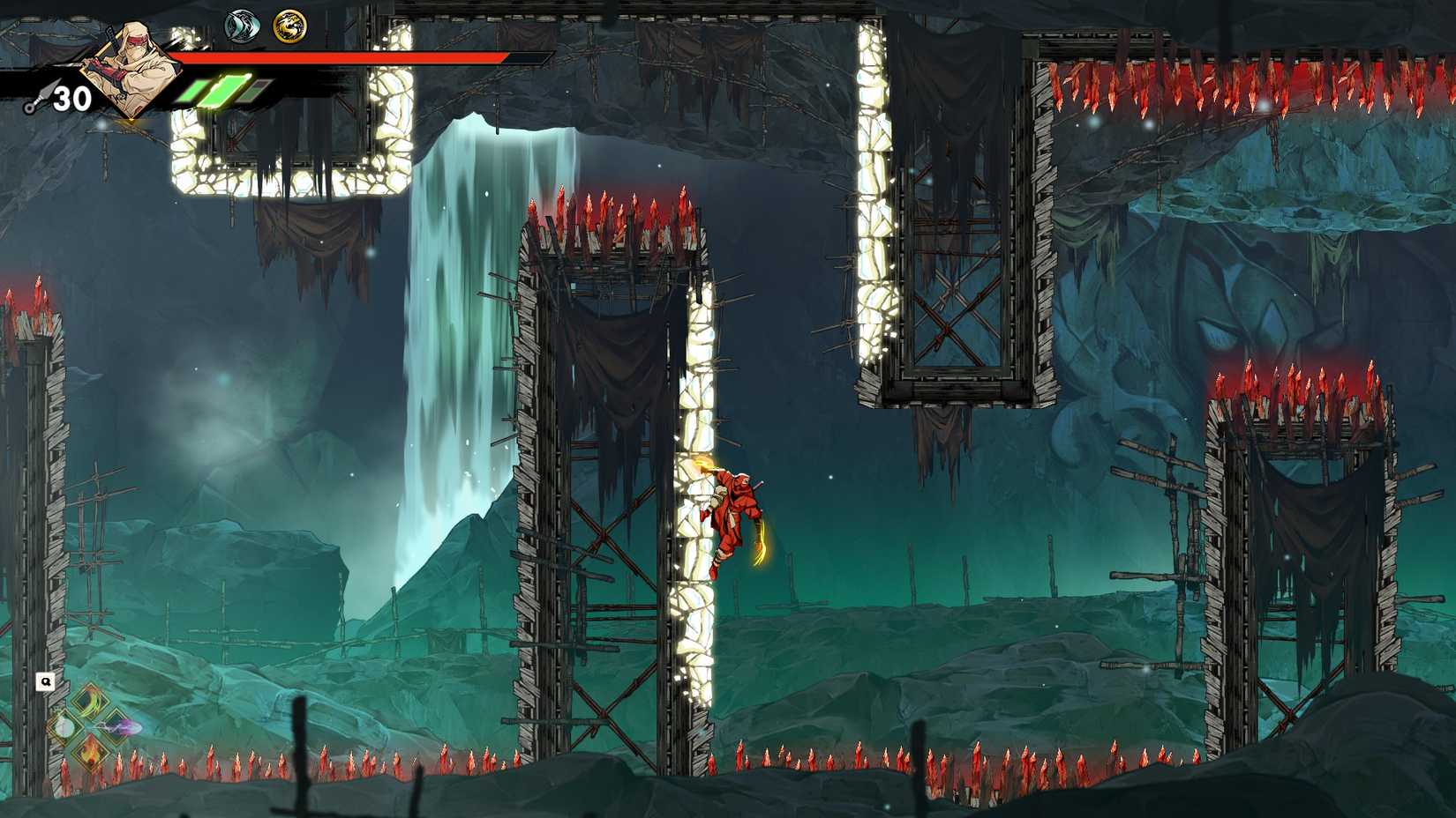 Shinobi: Art of Vengeance Ninja Claw platforming