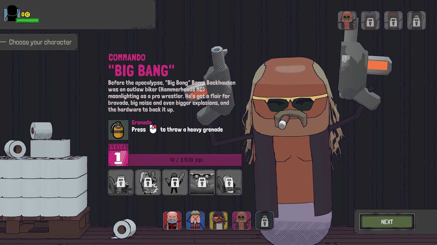 Guntouchables Commando class