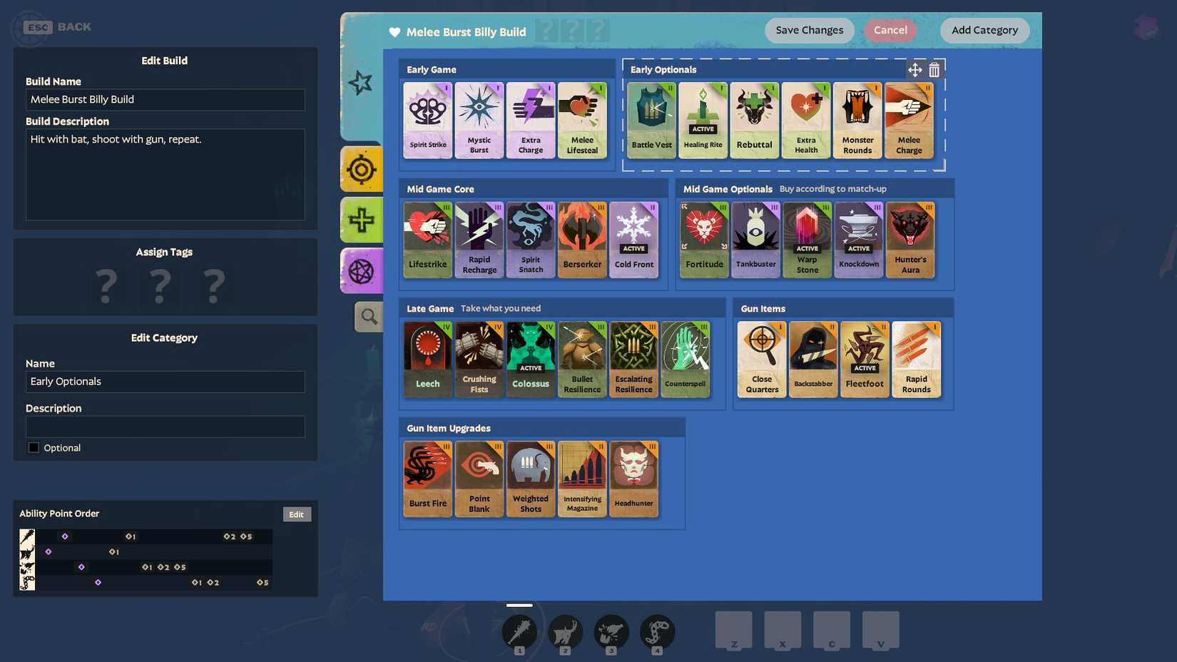 Deadlock Hybrid Billy Build