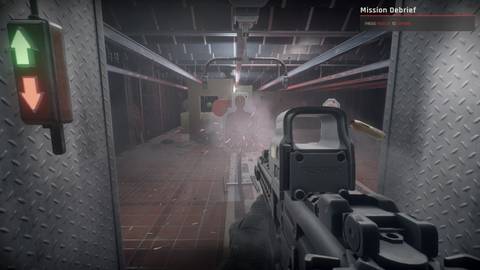 RoN MCX at fire range