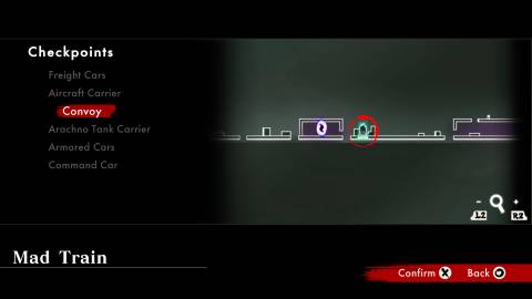 Shinobi: Art of Vengeance Mad Train Ankou Rift location