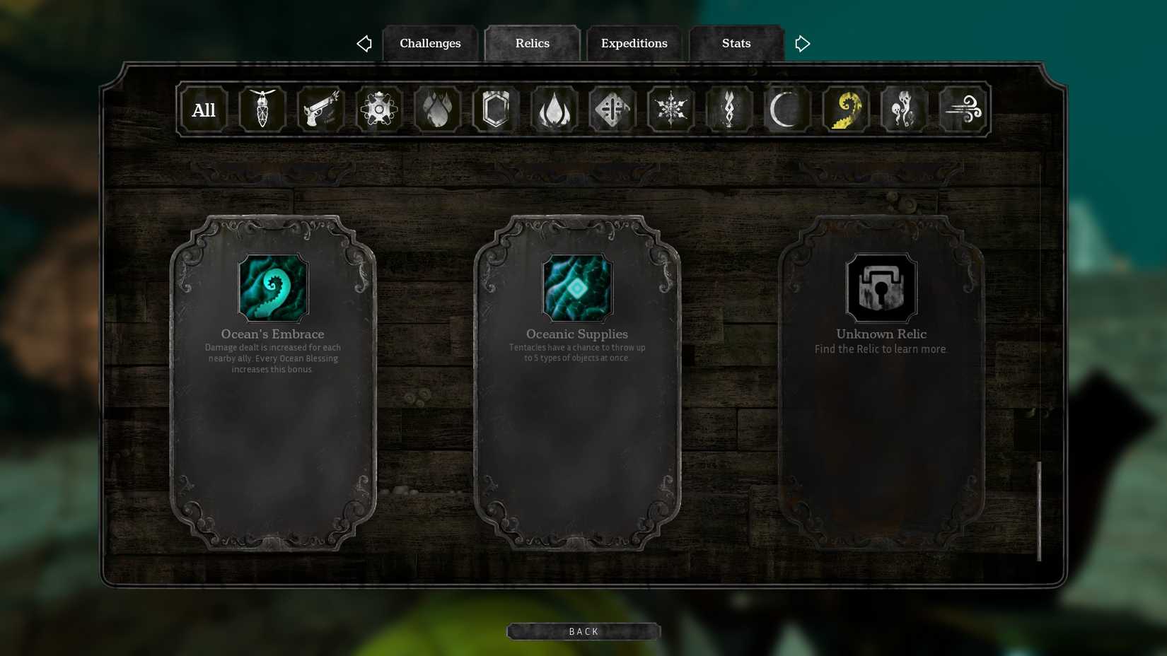 Abyssus Ocean Aspect Blessings