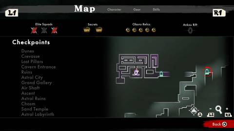 Shinobi: Art of Vengeance The Desert Ankou Rift location