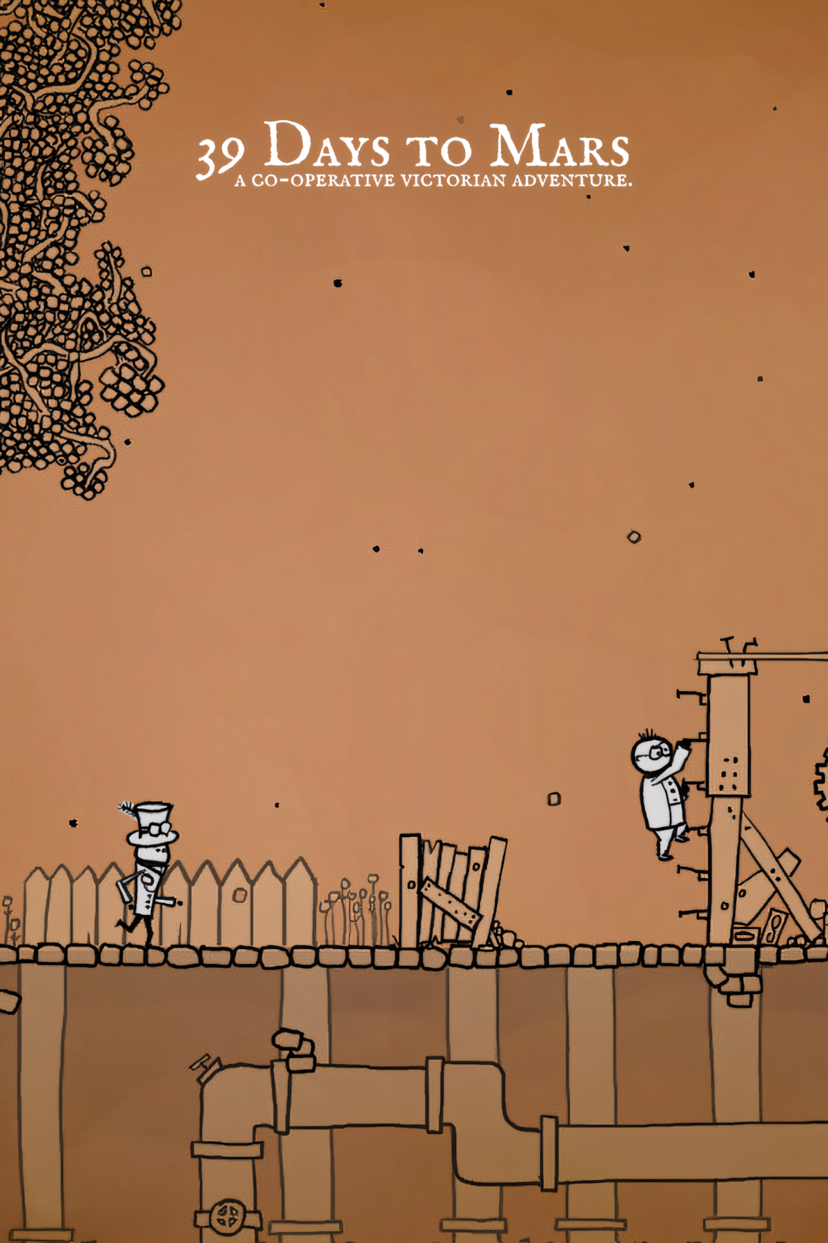 39 Days to Mars Tag Page Cover Art