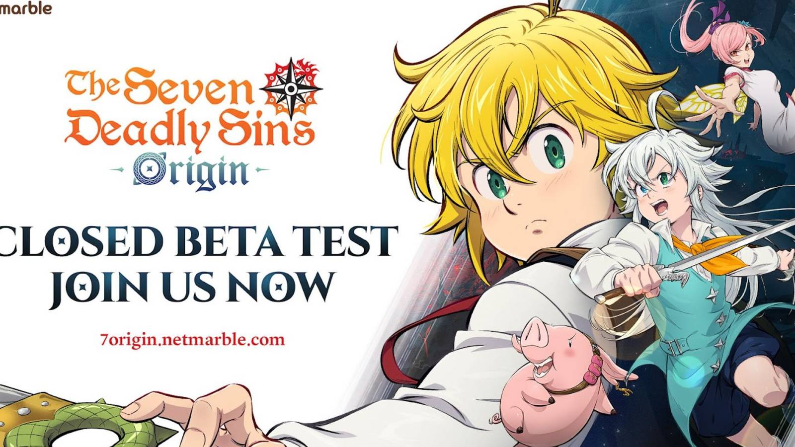 The Seven Deadly Sins: Origin's Gamescom Trailer Gives Hints on Open-World Exploration, Narrated By Meliodas! - Closed Beta Test Sign-Ups Now Open