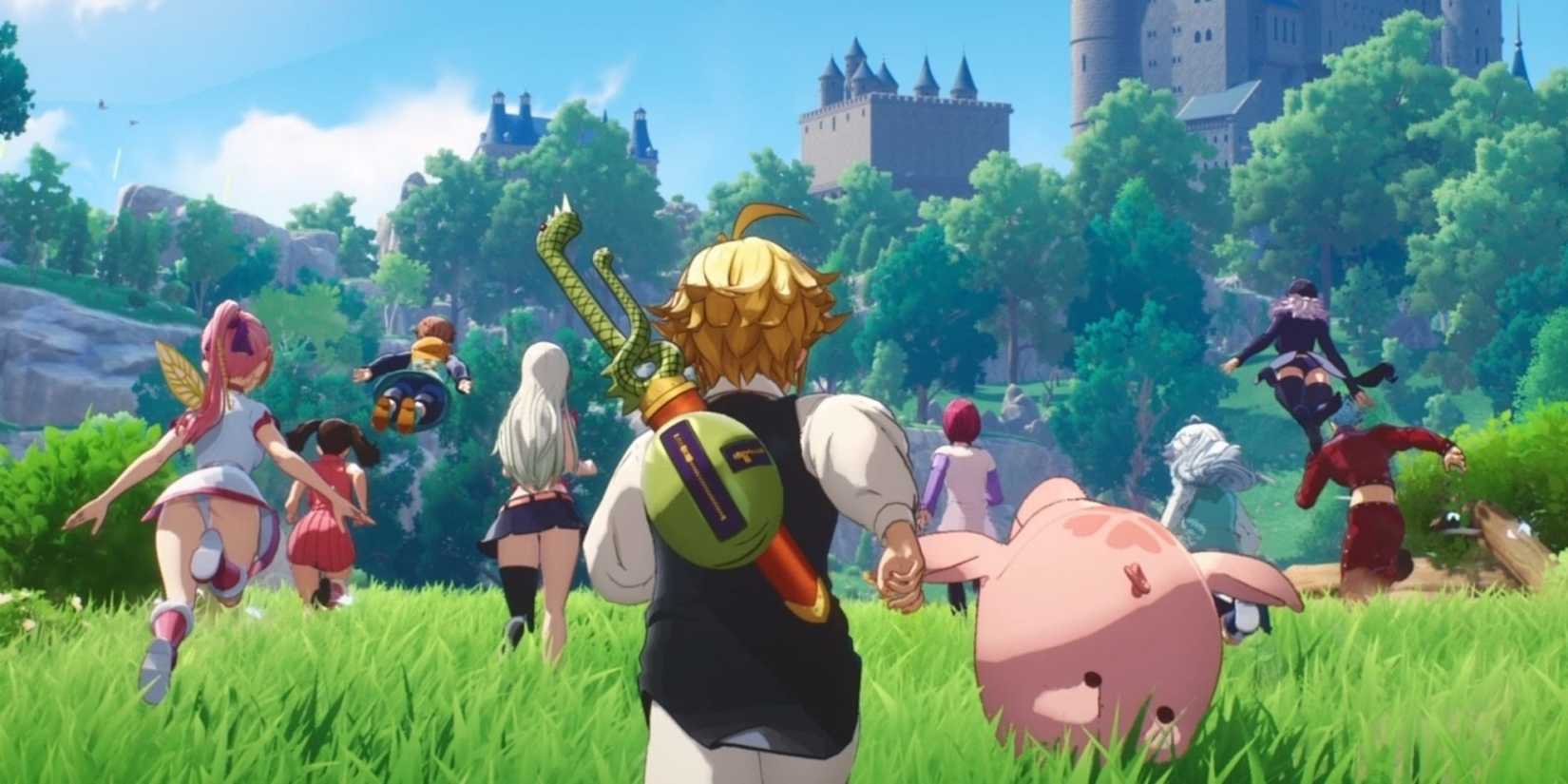 Promotional still from the video game The Seven Deadly Sins.