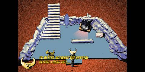 A cutscene in Hylics