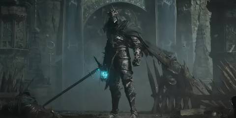 A knight in Lords Of The Fallen 2