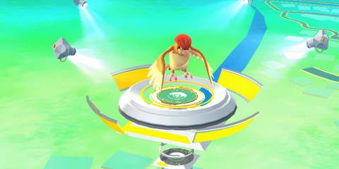 A Pokemon Gym in Pokemon Go