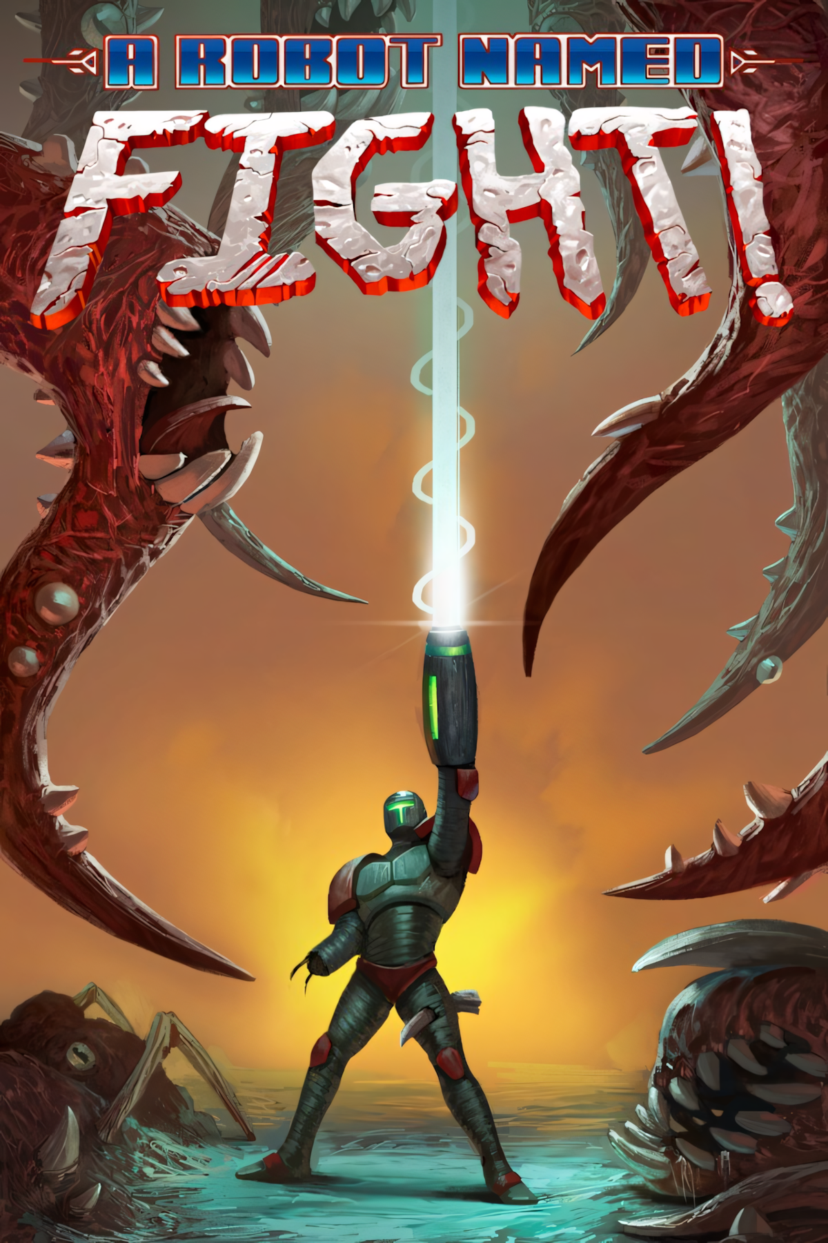 A Robot Named Fight! Tag Page Cover Art