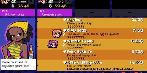 A shop in Scott Pilgrim EX