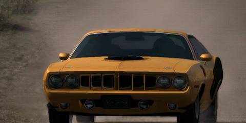 A yellow car in Gran Turismo 4
