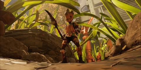 Acorn armor set in Grounded 2