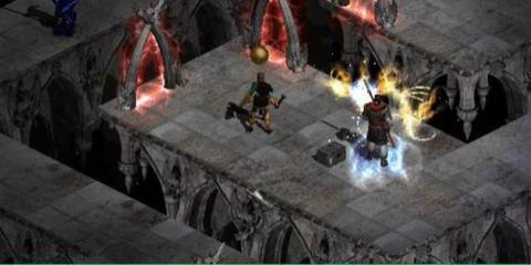 Activating portals in Diablo 2 (2000)