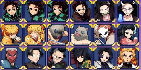 all characters in demon slayer the hinokami chronicles 2