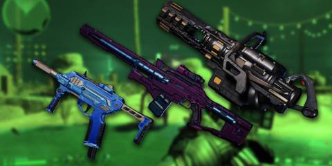 Three exotic weapons from Deadzone Rogue