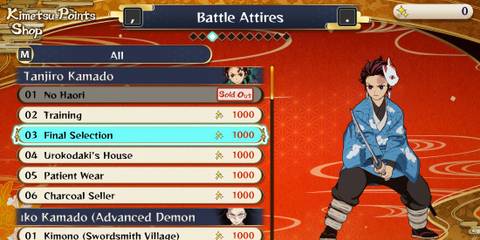 all tanjiro kamado outfits demon slayer the hinokami chronicles 2