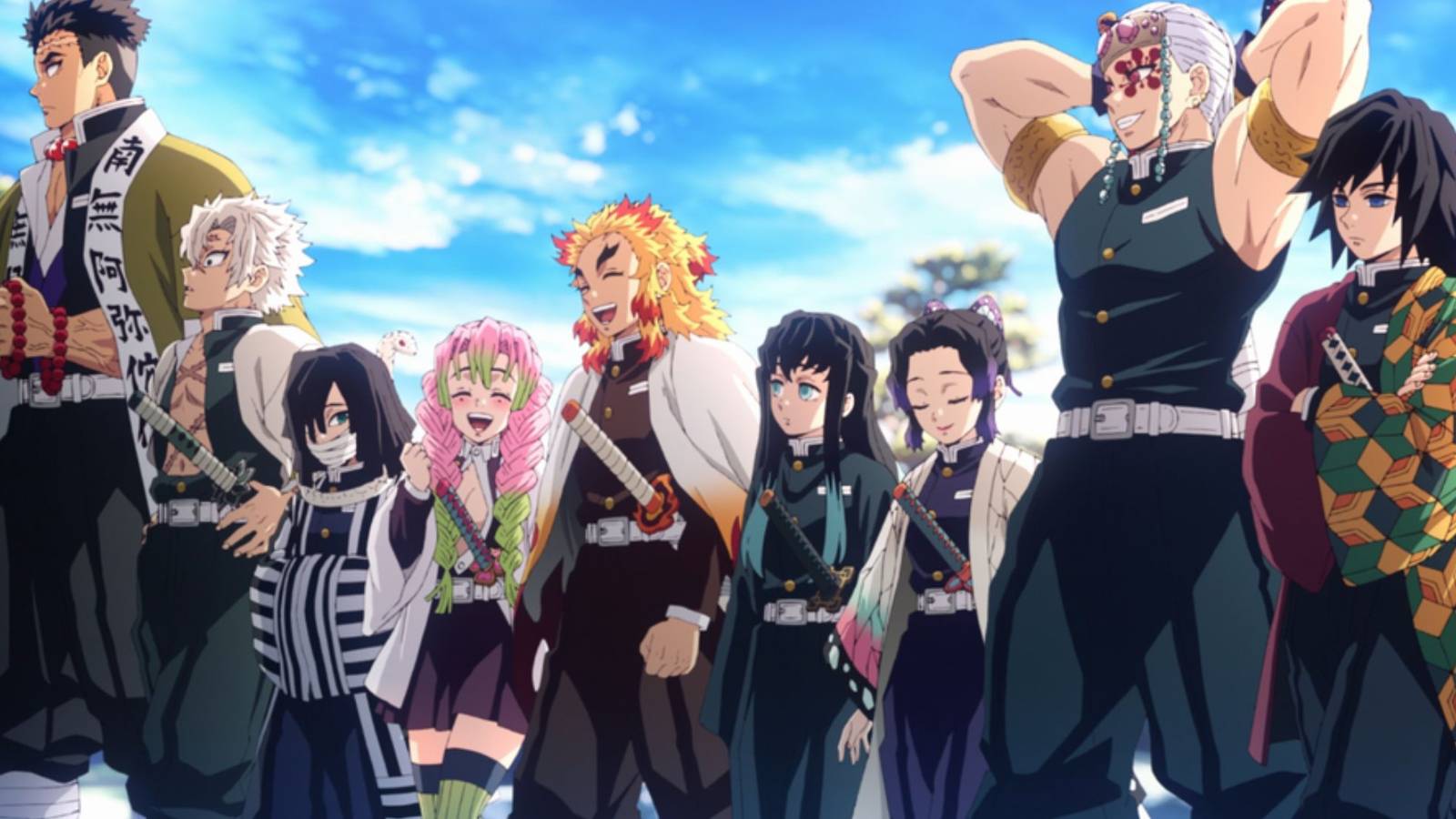 All the Hashiras together - Demon Slayer