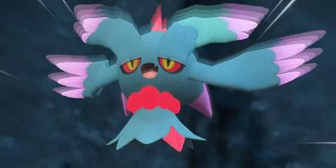 An encounter with a wild Flutter Mane - Pokemon Scarlet and Violet