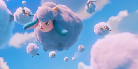 Aniimo flying sheep