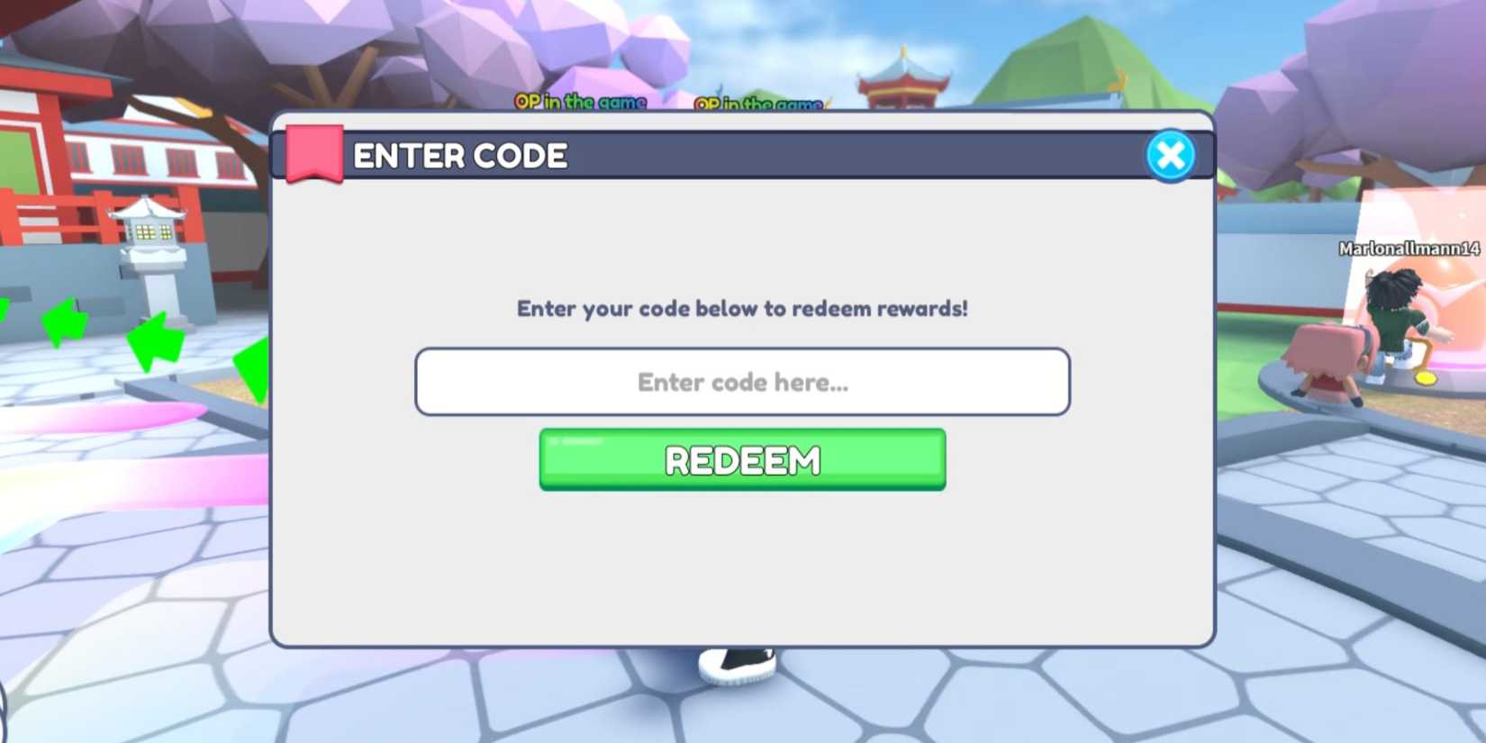 Anime Climb and Jump the codes tab