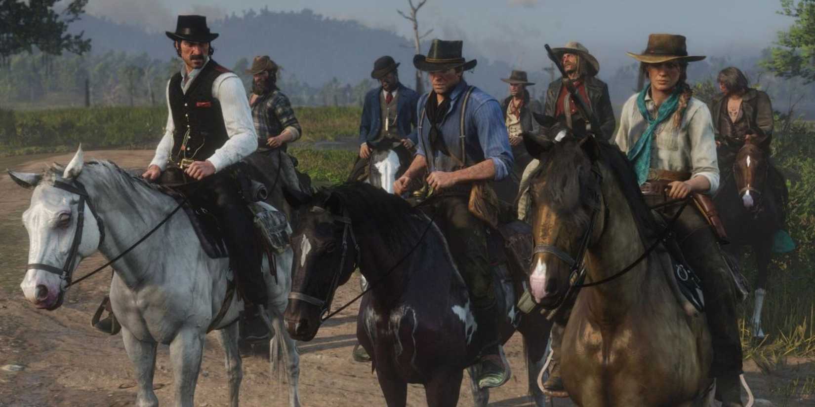 Arthur and his gang - Red Dead Redemption 2