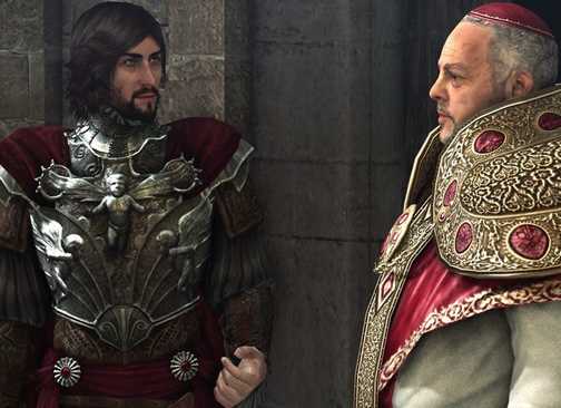 Assassin's Creed Brotherhood Cesare and Rodrigo Borgia