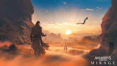 Assassin's Creed Mirage story DLC al-Ula announcement concept art desert