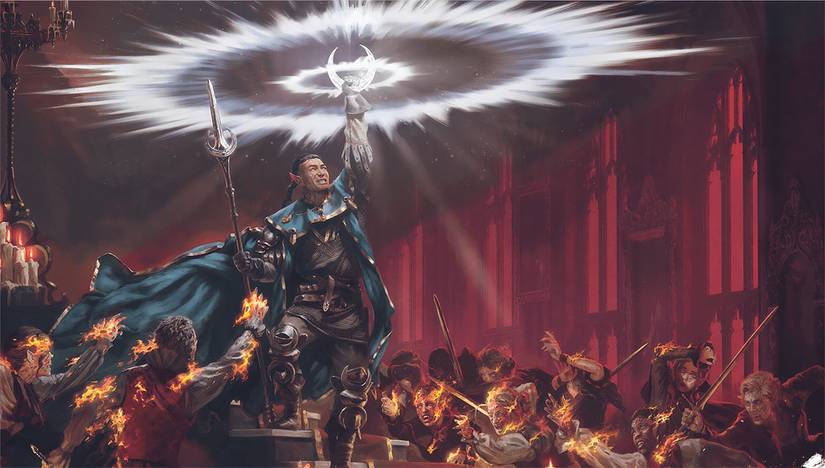 Dungeons and Dragons 2024 Player's Handbook Art by David Astruga Featuring Astarion