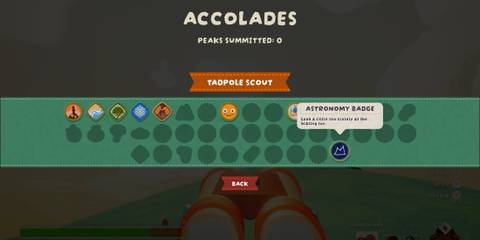 Astronomy Badge Accolades PEAK