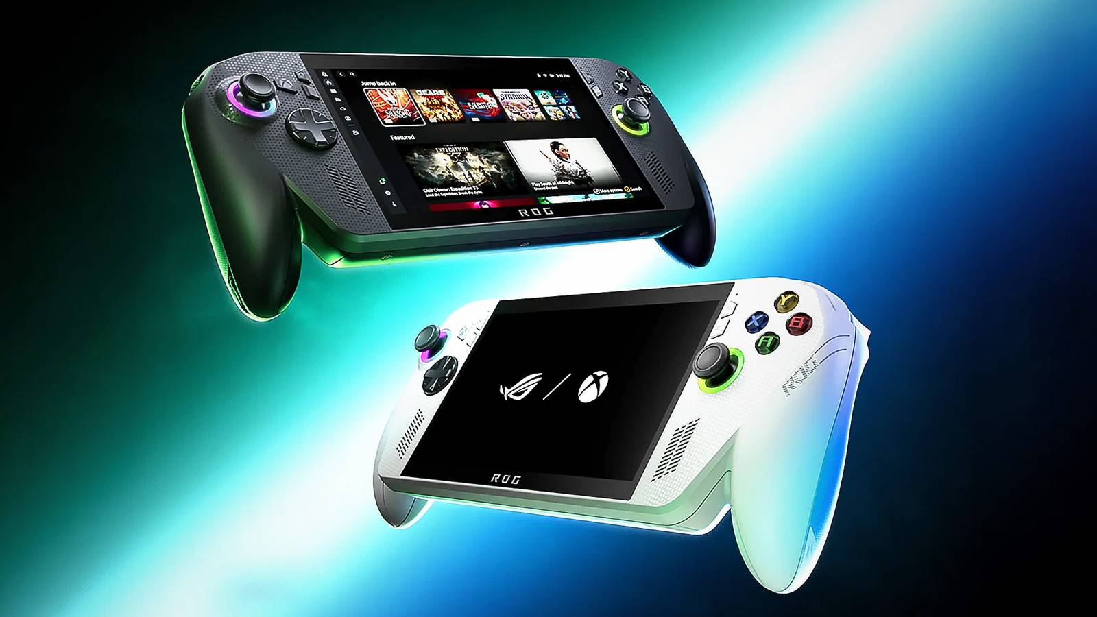 ASUS ROG Xbox Ally and Xbox Ally X 2x1 composite