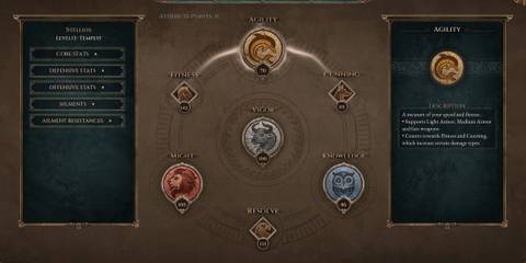 Attributes in Titan Quest 2