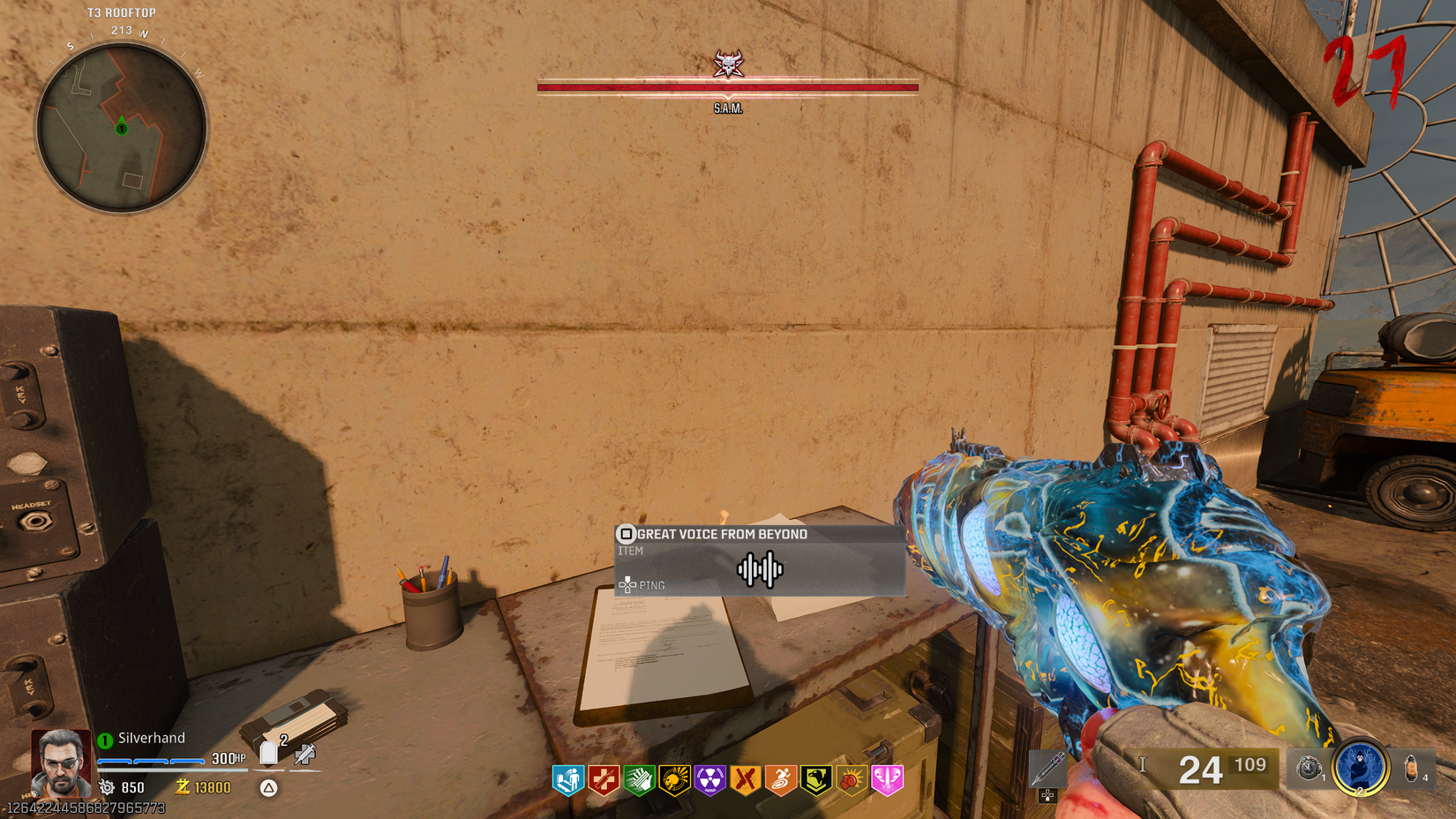 Audio Log #8 – Great Voice From Beyond