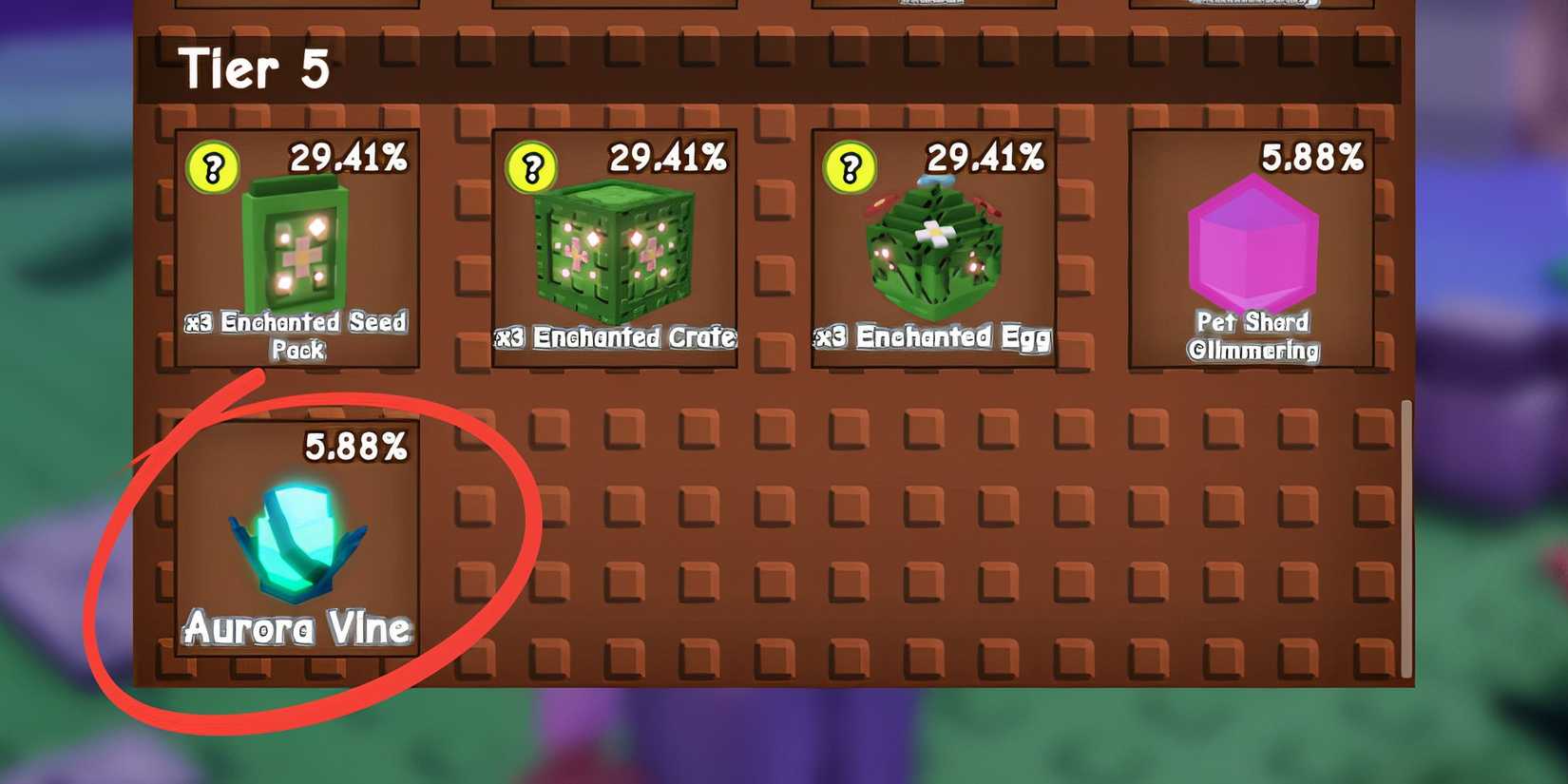 aurora vine selling value grow a garden