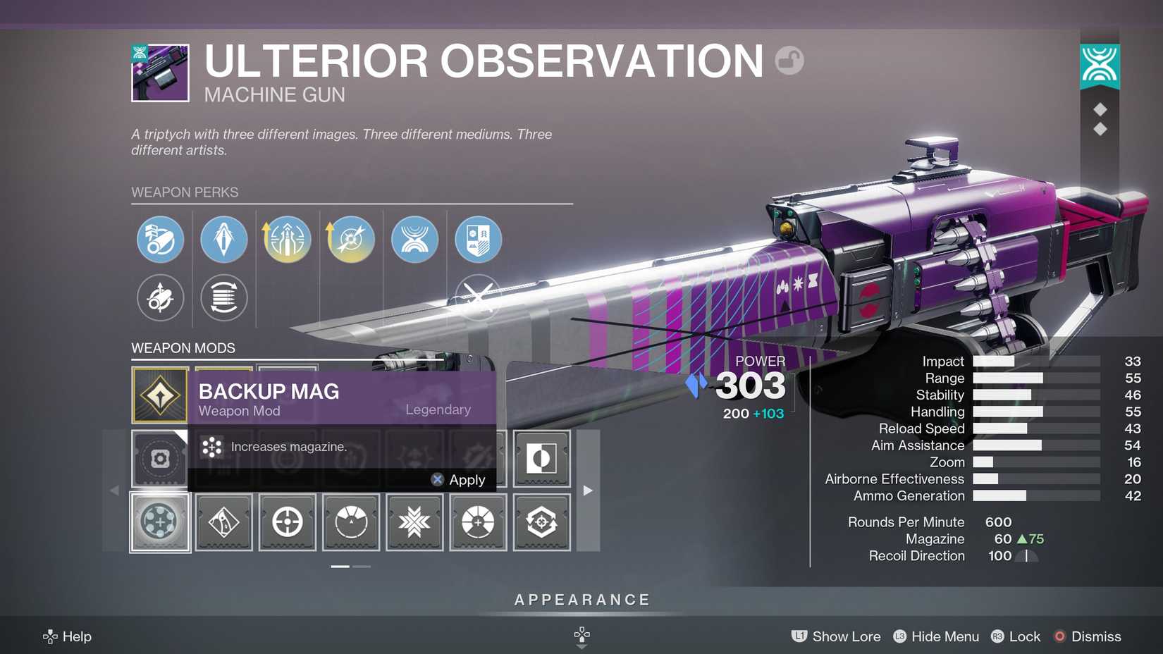 backup mag weapon mod