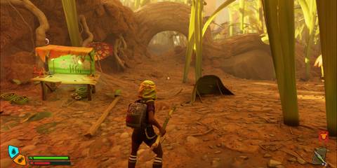 Base building at Snackhill Ranger Outpost 2 in Grounded 2