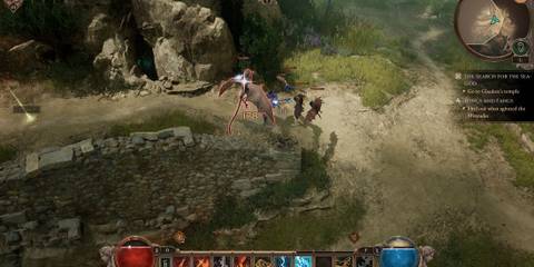 Beat the Icthians disturbing the Minyades