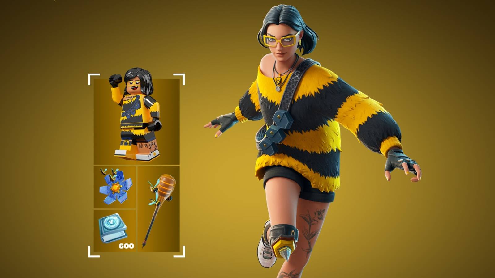 bee positive pack fortnite