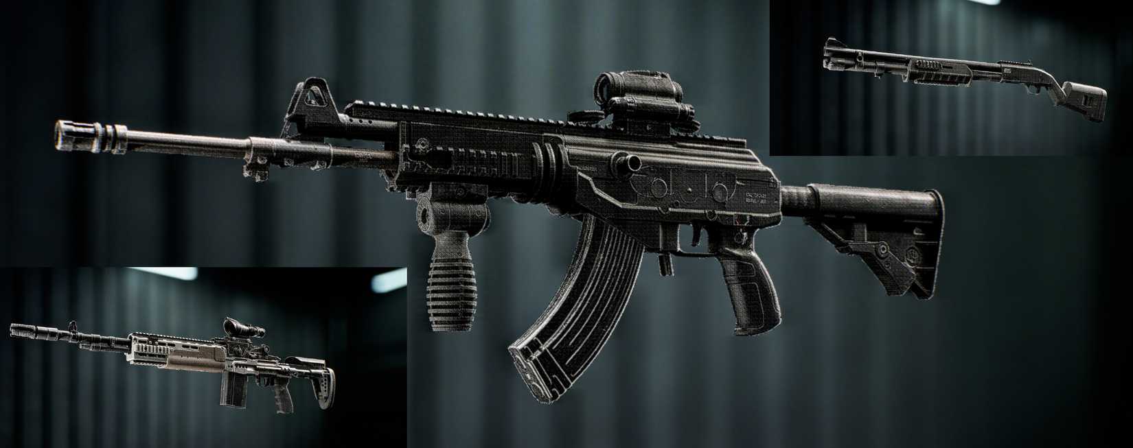 NVO-228E Assault Rifle and M87A1 Shotgun pairing stands above the rest