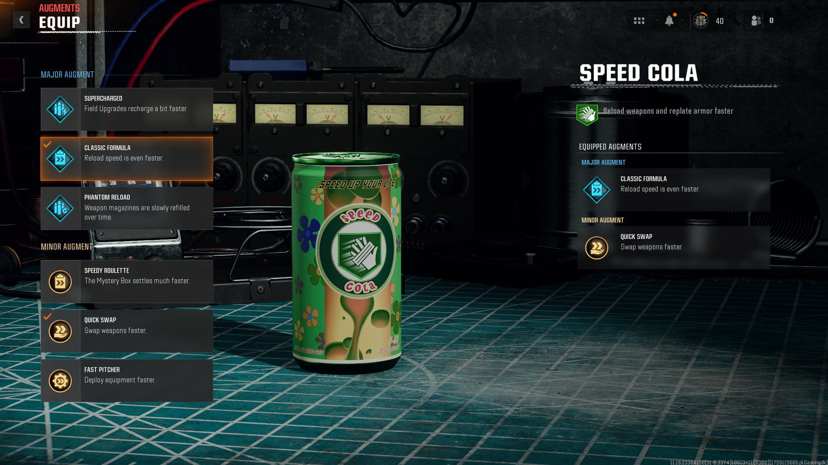 Best Augments for Speed Cola