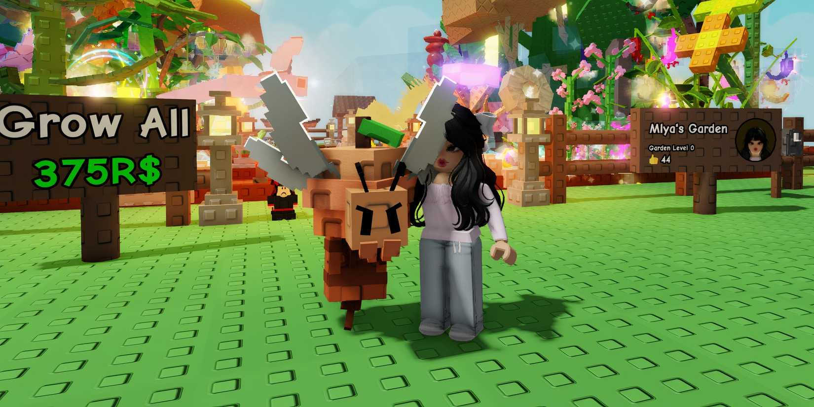 The best pets in growing garden 